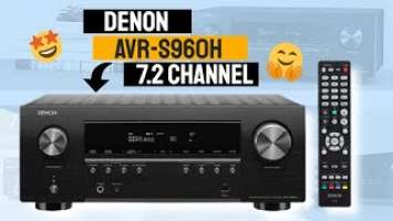 7 Channel Receiver - Denon AVR-S960H 8K Ultra HD 7.2 Channel AV Receiver Review