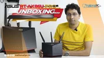 ASUS RT-AX86U Pro AX5700 Dual Band WiFi 6 Gaming Router review and unboxing