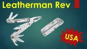 Leatherman Rev - Budget Multi Tool made in the USA