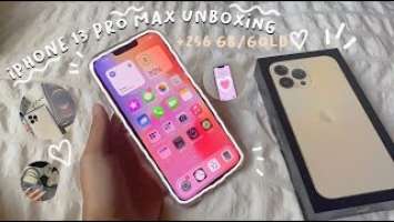 Unboxing iPhone 13 Pro Max ★Gold 256 GB★