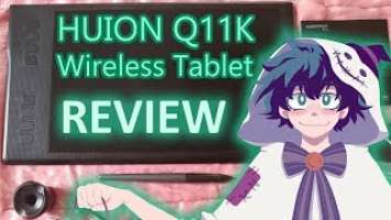 HUION Q11K Wireless Tablet - REVIEW/UNBOXING/TUTORIAL/DEKU SPEEDPAINT