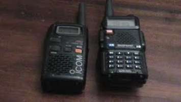 Синхронизация радиостанций ICOM 4088 Baofeng UV-5R