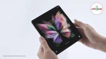 Unboxing the Samsung Galaxy Z Fold3 5G #uniquemobilegallery #sahioffer #GalaxyZFold3