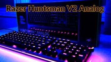 Razer Huntsman V2 Analog Review and Sound Test (Razer Analog Switches)! 360 movement + Aim Assist!?!