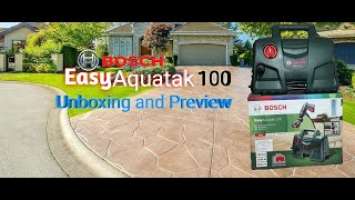 Bosch easy aquatak 100- unboxing and product demo