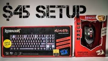 REDRAGON MOUSE + KEYBOARD - Redragon K552 KUMARA / Redragon MIRAGE Wireless Gaming Mouse