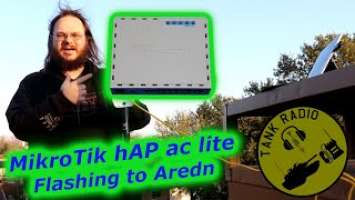 Installing Aredn on MikroTik hAP ac lite