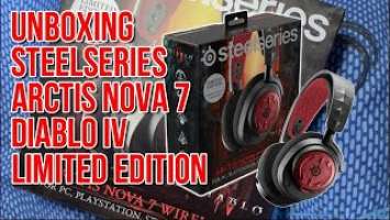 Unboxing Steelseries Arctis Nova 7 - Diablo IV Limited Edition | Tagalog