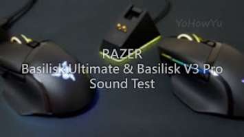 Basilisk Ultimate & Basilisk V3 Pro Sound Test | RAZER