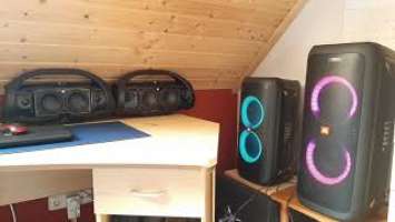 Jbl Boombox 1 & 2 connect with Partybox 100 & 300 Bass Test