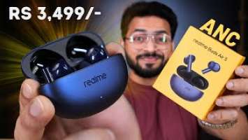 realme buds Air 5 Review ⚡️ | At Just Rs 3,499/- | Best In Class ANC & 45ms Low Latency Gaming