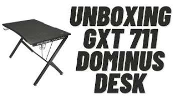 Unboxing Escritorio Gamer GXT 711 Dominus Desk