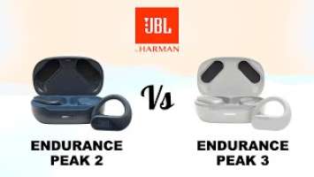 JBL Endurance Peak 2 II vs Peak 3 III Bluetooth Earphones | Compare | Specifications | Features