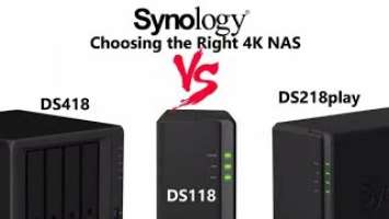 Comparing the Synology DS118, DS218play and DS418 NAS - Why So Similar?