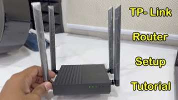 How To Setup & Configuration TP-Link Archer C64 Using Mobile/PC | TP-Link Router Setup Tutorial