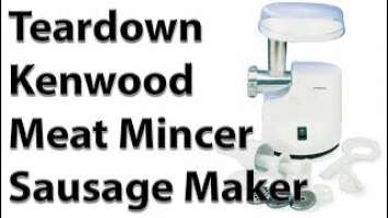 Teardown Kenwood Mincer Sausage Maker MG450