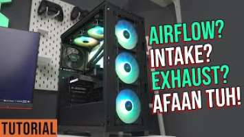 Tips Air Flow PC yang OPTIMAL Ft Deepcool FC120 3in1 A-RGB Fans