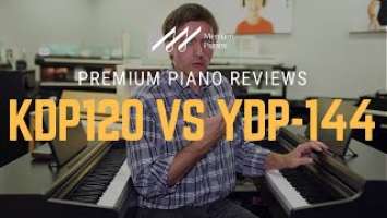 Kawai KDP120 vs Yamaha YDP-144 Digital Piano Comparison & Demo - Yamaha vs Kawai Home Pianos﻿