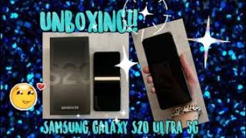 SAMSUNG GALAXY S20 ULTRA 5G - UNBOXING!♥︎