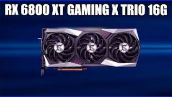 Видеокарта MSI Radeon RX 6800 XT GAMING X TRIO 16G