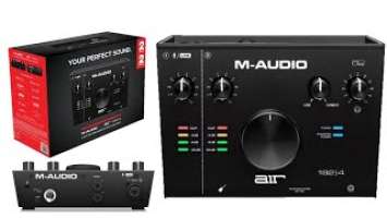 Unboxing M-Audio air 192 | 4 | Audio Interface | Soundcard