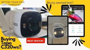 REVIEW: Tapo's Latest Security Camera, C320ws--Not-So-Good Impressions