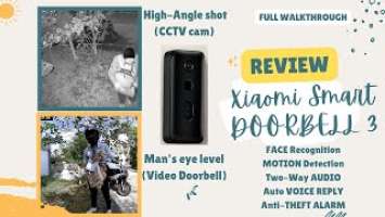 REVIEW: Xiaomi Smart Video Doorbell 3 | Full Walkthrough | Set Up | Eye Level Camera Doorbell