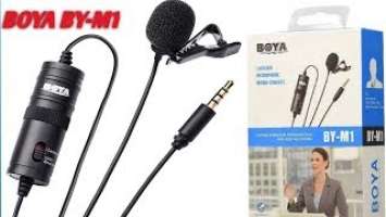 BOYA BY-M1 Lavalier Microphone Unboxing | For Smartphones DSLR | Nnk Tech