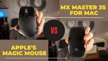 Watch BEFORE you buy! Mx Master 3S vs Apple's Magic Mouse