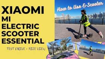 Xiaomi Mi Electric Scooter Essential for Commuters | Basic Parts + Test Drive | Arcymae Vlogs