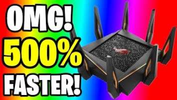 ASUS ROG Rapture GT-AX11000 Unboxing and Speed Test - Best Gaming Router