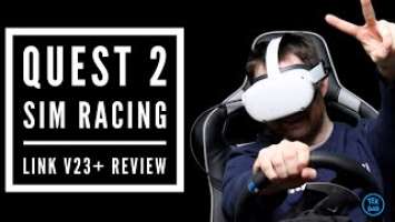 Oculus Quest 2 SIM RACING VR Review  || Oculus Link