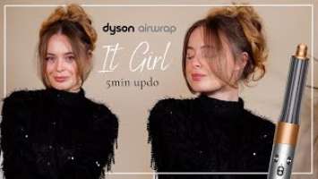 Dyson Airwrap 5min hairstyle PERFECT for the Christmas party season ✨