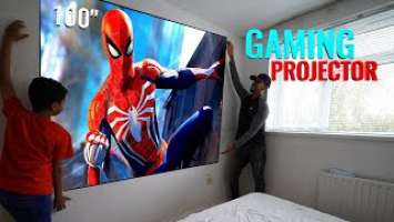 GAMERS BEST PROJECTOR | XGIMI Horizon Pro Vs Nebula Cosmos 4K using PlayStation 5. #projector