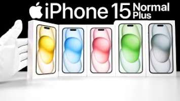 Apple iPhone 15 | 15 Plus Unboxing (All Colors) + Gaming Test