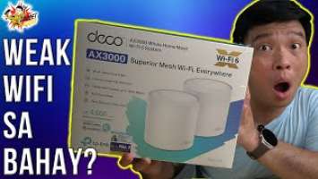 Ganda ng Bago mong Smartphone Wala naman masagap na WiFi Signal. Eto Need Mo TP-Link Deco X50 Review