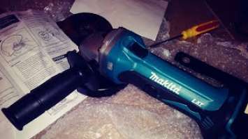 Makita DGA452Z 18v 115mm lct cordless angle grinder