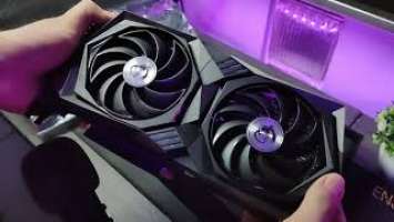 UNBOXING ASMR MSI RTX 3060 GAMING X