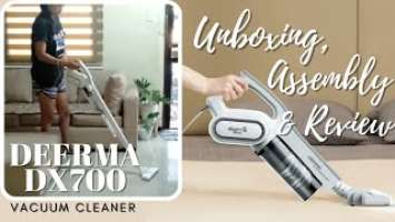 UNBOXING DEERMA DX700 VACUUM | Assembly and Product Review | May bagong panlinis na, worth it ba?