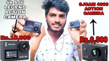 Budget 4k 60fps action camera | Sj6 legend action camera | Sjcam4000  camera | Rider Dragon Vlogs |