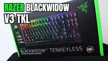 UNBOXING - RAZER BLACKWIDOW V3 TENKEYLESS (TKL)