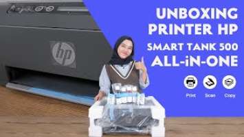 Printer All-in-One Elegan, Canggih & Cetak Berkualitas untuk WFH! Unboxing Printer HP Smart Tank 500