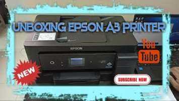 Tara Unboxing tayo!!! / Epson L14150 A3 Printer/ Print thru Wifi Touch Screen control..