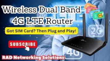 AC750 Wireless Dual Band 4G LTE Router Wi-Fi Where You Need It Share Archer MR200 Review -Urdu-Hindi