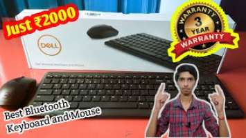 Budget Bluetooth Keyboard and Mouse | You don't need anything else | DELL KM3322W | Value for money