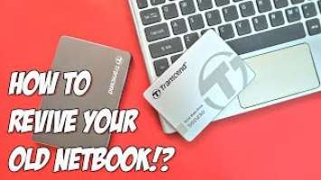 Transcend SSD230S Review + How to Revive your Old Netbook