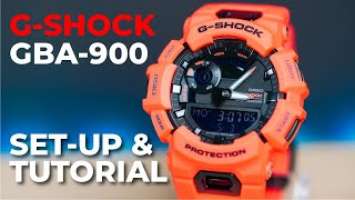 G-Shock GBA-900 Setup & Function tutorial | Module 5641