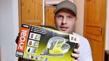 Unboxing Ryobi Multischleifer