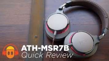 Audio Technica ATH-MSR7B Review (4K): One For the Fans