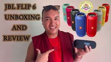 JBL Flip 6 Unboxing and review || #monbudrinpo